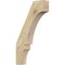 Ekena Millwork 4"W x 16"D x 28"H Balboa Rough Sawn Knee Brace, Douglas Fir BRC04X16X28BOA00RDF - alternate 1